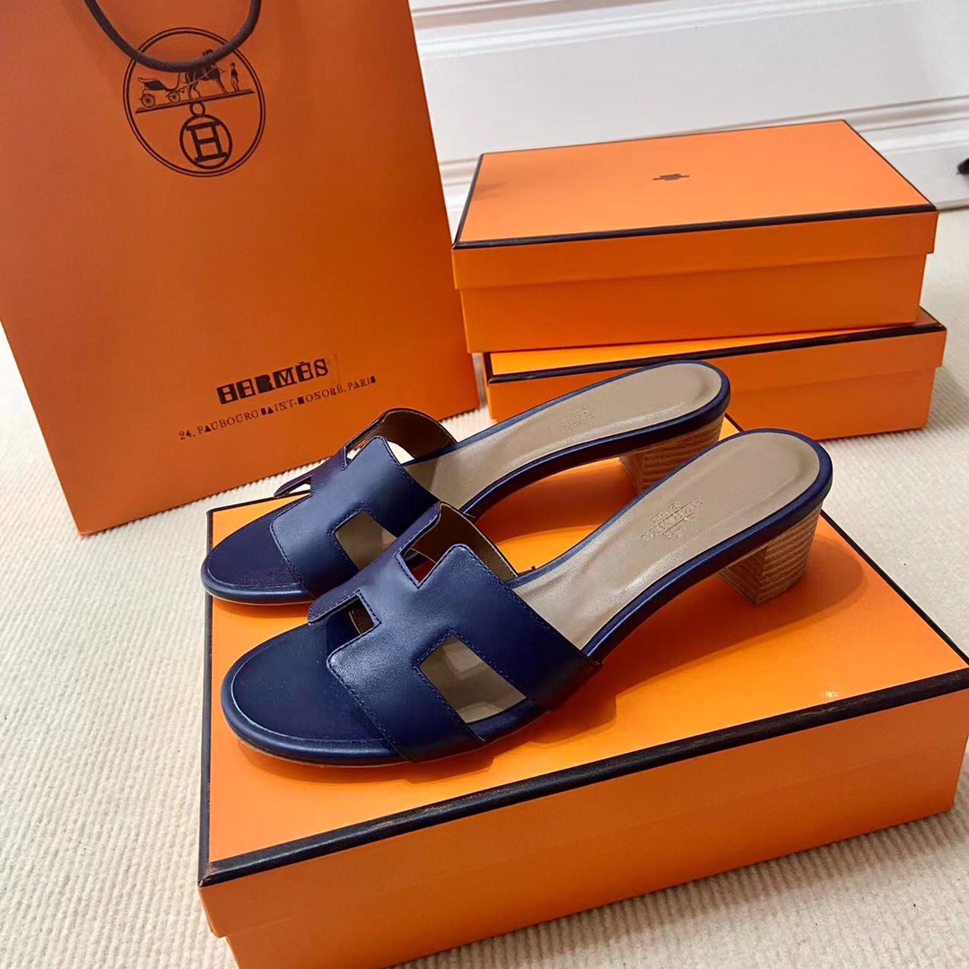 에르메스 올수공 오아시스 슬리퍼 샌들 스위프트 40